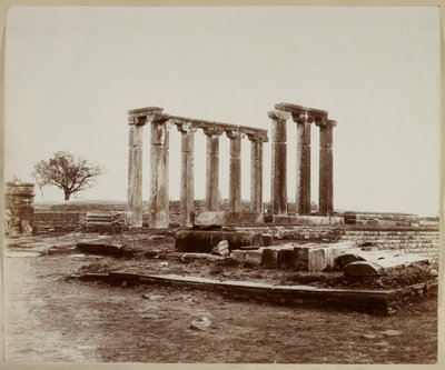 Sanchi, Tempio 18, vista generale da nord-ovest da Photographer Indian