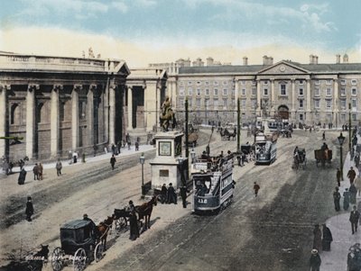 College Green, Dublino (foto a colori) da Photographer Irish