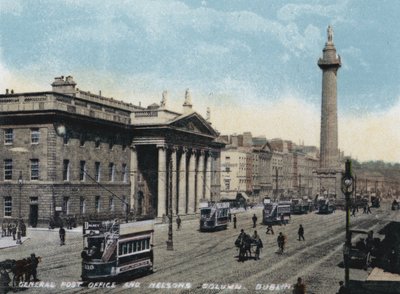 Ufficio Postale Generale e Colonna di Nelson, Dublino da Photographer Irish
