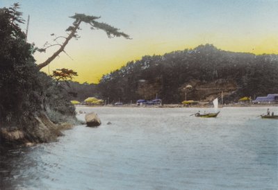 Giappone, c.1912: Stretto di Ondo, Aki da Photographer Japanese