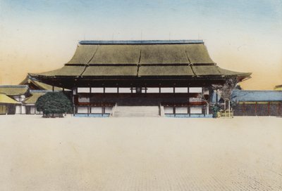 Giappone, c.1912: Sala Shishinden nel Palazzo di Kyoto, usata per l