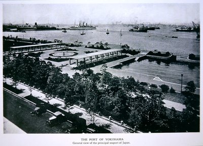 Il porto di Yokohama da Photographer Japanese