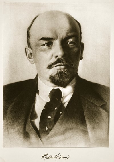 Lenin (fotoincisione) da Photographer Russian