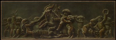 Baccanale infantile, anni 1780 da Piat Joseph Sauvage