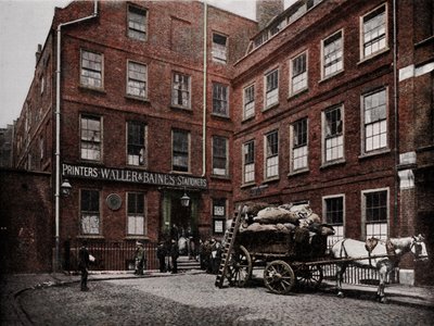 Casa del Dr. Johnson, Città di Londra, c1900 1911 da Pictorial Agency