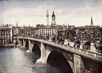 Ponte di Londra, Città di Londra, 1911 da Pictorial Agency