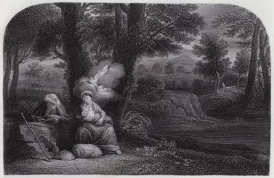 Il riposo lungo la strada da Pier Francesco Mola