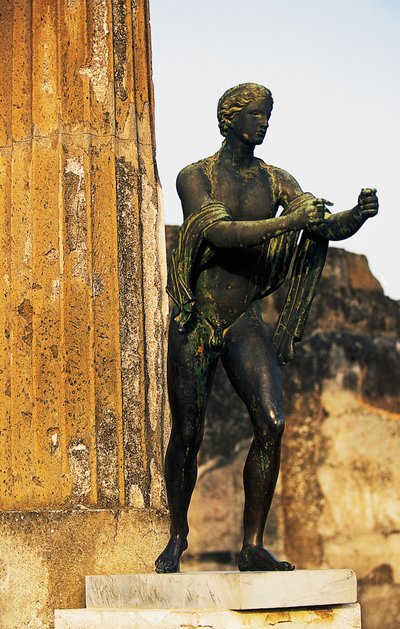 Statua del dio Apollo, Pompei (Lista del Patrimonio Mondiale UNESCO) da Blaise Nicolas Le Sueur