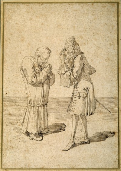 Barone Philip von Stosch mostra un