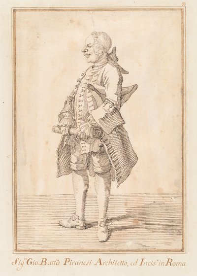 Giovanni Battista Piranesi da Pier Leone Ghezzi