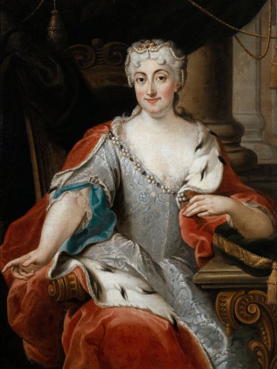 Maria Clementina Sobieska - Ritratto di Maria Clementina Sobieska da Pier Leone Ghezzi