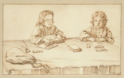 Ritratti di Serafino e Francesco Falzacappa da Pier Leone Ghezzi