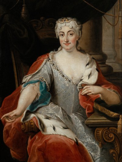 Ritratto di Maria Clementina Sobieska (?) da Pier Leone Ghezzi