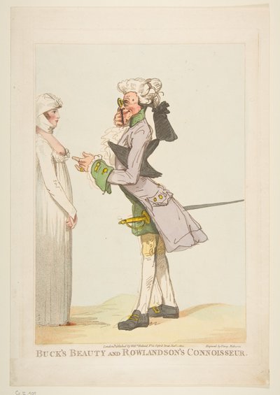 La Bellezza di Bucks e il Conoscitore di Rowlandson da Piercy Roberts