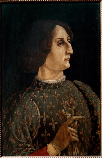 Ritratto di Galeazzo Maria Sforza, Duca di Milano da Piero del Pollaiolo