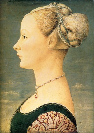 Ritratto di una donna, seconda metà del XV secolo da Piero del Pollaiuolo