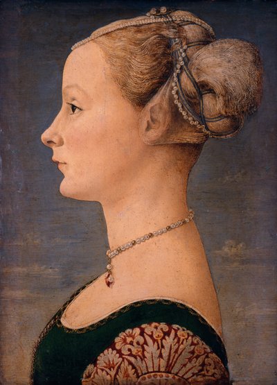 Ritratto di una donna, seconda metà del XV sec. da Piero del Pollaiuolo