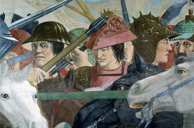 Battaglia di Eraclio I di Bisanzio contro Cosroe II (dettaglio) da Piero della Francesca