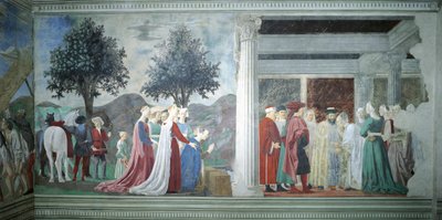 (dettaglio) dalla Leggenda della Vera Croce che mostra l