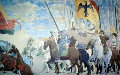 Vittoria di Costantino (dettaglio) da Piero della Francesca