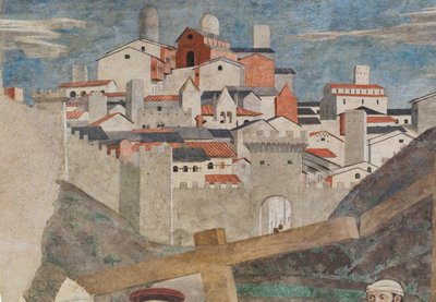 Ritrovamento delle tre croci e verifica della Croce, dalle storie della Vera Croce da Piero della Francesca