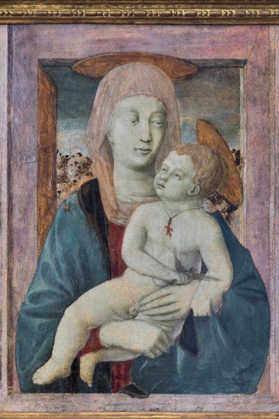 Madonna e il Bambino da Piero della Francesca