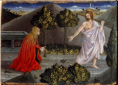Noli me tangere (Polittico della Misericordia) da Piero della Francesca