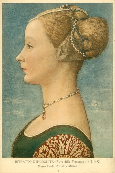 Ritratto di una donna sconosciuta da Piero della Francesca
