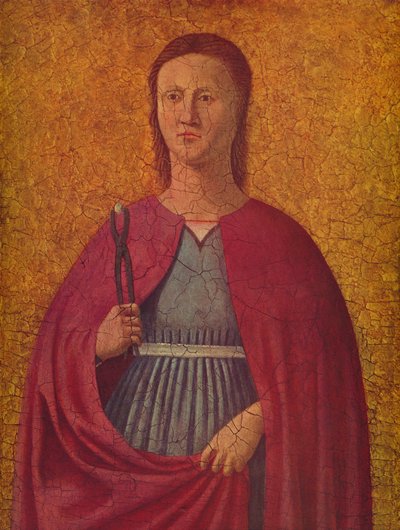 Santa Apollonia, c1455-1460 da Piero della Francesca