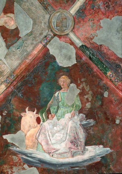 San Luca (dettaglio) da Piero della Francesca