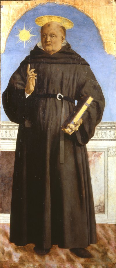 San Nicola da Tolentino, 1454-1459 da Piero della Francesca