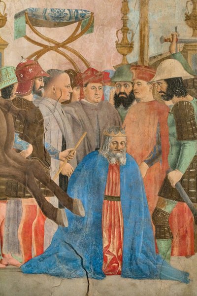 La battaglia di Eraclio e Cosroe (dettaglio) da Piero della Francesca