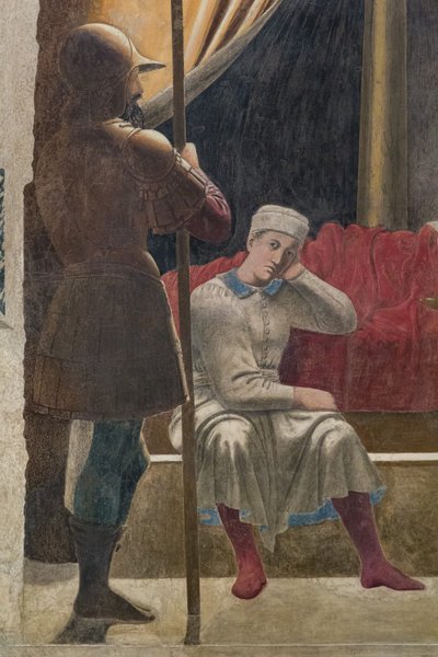 Il sogno di Costantino (dettaglio) da Piero della Francesca