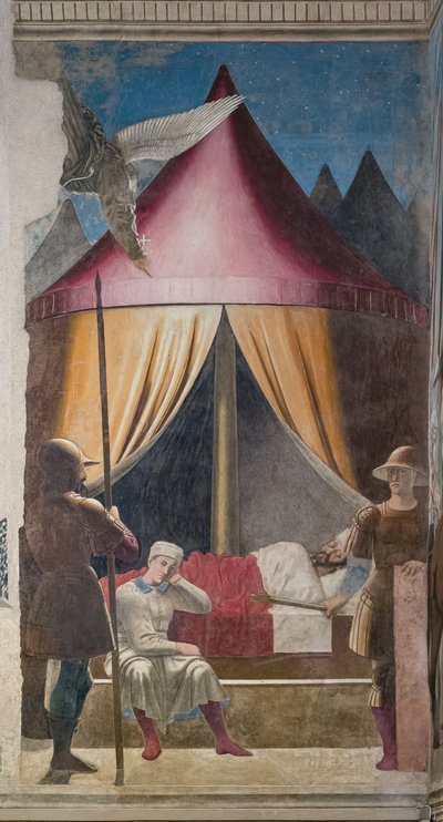 Il sogno di Costantino (dettaglio) da Piero della Francesca