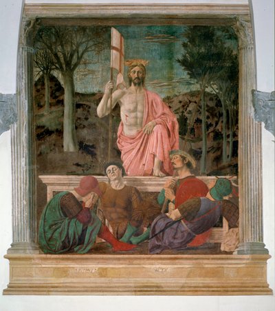 La resurrezione di Cristo da Piero della Francesca