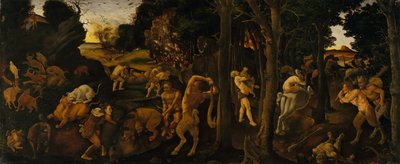 Scena di caccia da Piero di Cosimo