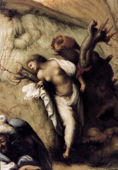 Andromeda liberata da Perseo, dettaglio da Piero di Cosimo