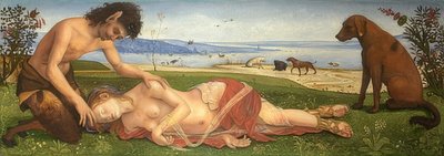 Un satiro piange una ninfa da Piero di Cosimo