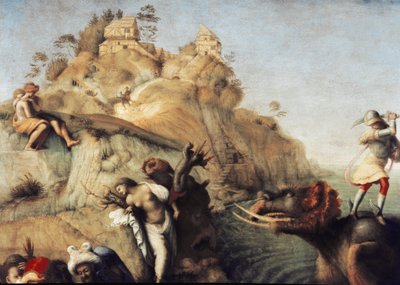 Perseo libera Andromeda (dettaglio) da Piero di Cosimo