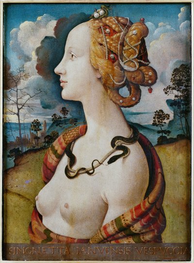 Ritratto di donna detto di Simonetta Vespucci da Piero di Cosimo