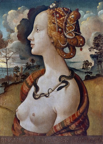 Ritratto di Simonetta Vespucci come Cleopatra da Piero di Cosimo
