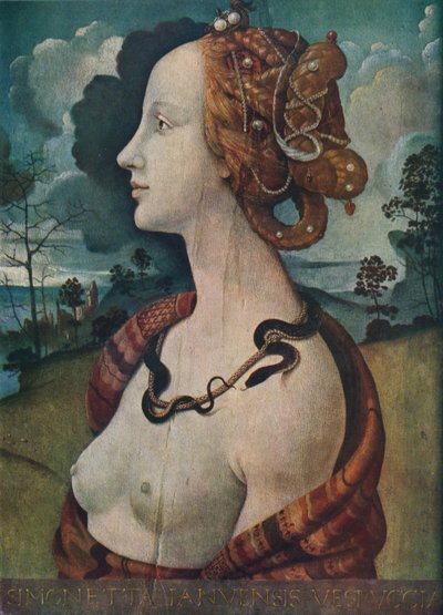 Ritratto di Simonetta Vespucci da Piero di Cosimo