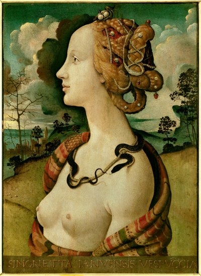 Ritratto di una donna detto di Simonetta Vespucci da Piero di Cosimo