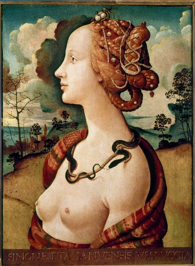 Ritratto di donna detto di Simonetta Vespucci da Piero di Cosimo