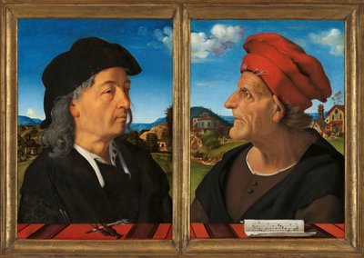 Ritratti di Giuliano e Francesco Giamberti da Sangallo da Piero di Cosimo