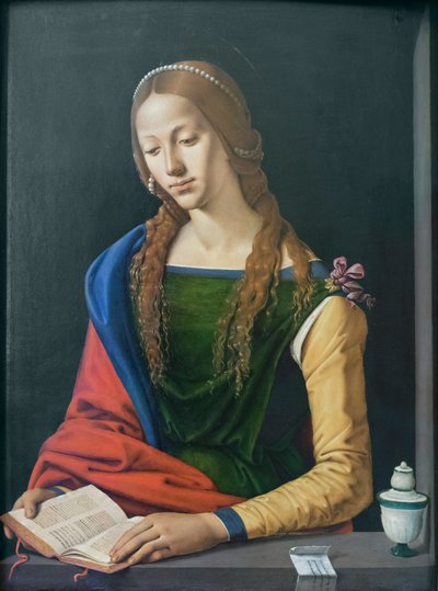 Santa Maria Maddalena che legge, fine XV secolo da Piero di Cosimo