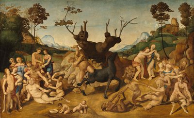 Le disgrazie di Sileno da Piero di Cosimo