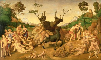 Le disgrazie di Sileno da Piero di Cosimo
