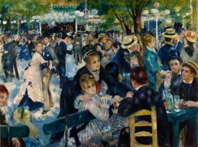 Ballo al Moulin de la Galette da Pierre-Auguste Renoir