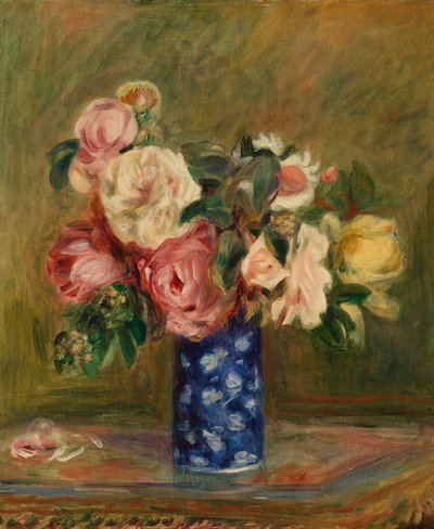 Bouquet di rose da Pierre-Auguste Renoir